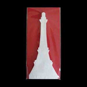 Photo: 2-2 EIFFEL TOWER LETTER PAPER (RED)